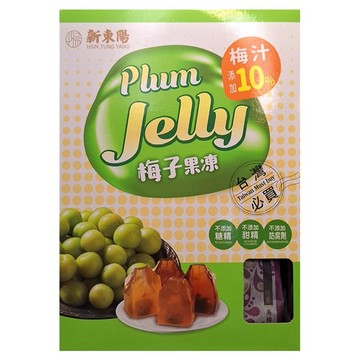 新東陽 台灣果品 梅子果凍 Q梅 + 烏梅  500g  1盒