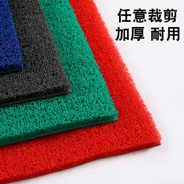 可裁剪加厚絲圈地墊室外腳墊門墊進門入戶門口地毯室外浴室防滑墊