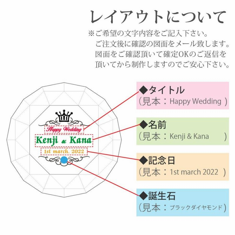名入れ クリスタル ダイヤモンド オーナメント ペーパーウェイト 文鎮 ...