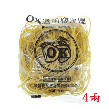 【史代新文具】OK #30∮0.3Cm橡皮圈4兩/對折12.5cm(特大)