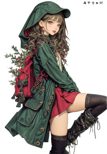 【11月新品】07-105-0013 人物貼紙 冬日女孩