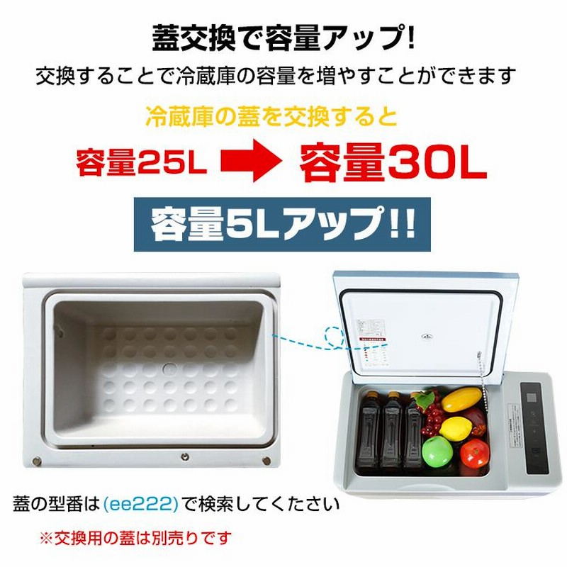 車載 冷蔵庫 冷凍庫 12V 24V AC 保冷 ポータブル ミニ 小型 25L