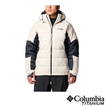 Columbia 哥倫比亞 男款 - Omni Tech防水極暖羽絨外套-卡其 UWO99060KI/IF