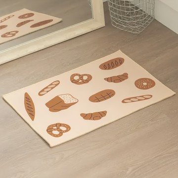 沐慕家居 麵包們地墊  麵包們  60 x 40cm