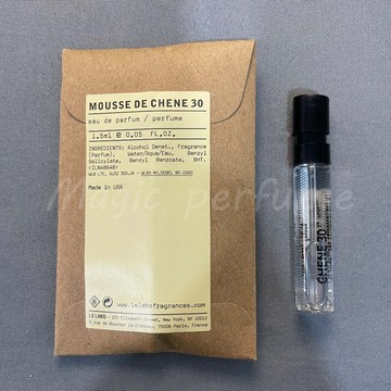 香水實驗室橡木沫 阿姆斯特丹獨家Le Labo Mousse de Chene 30-1.5ml香水樣品試用裝 香氛噴霧