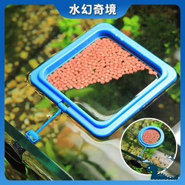 【水幻奇境】浮力餵食環 餵食器 餵食圈 飼料餵食 浮力餵食圈 飼料餵食圈 餵食器 兩種款式 餵魚 飼料集中器 定點投食