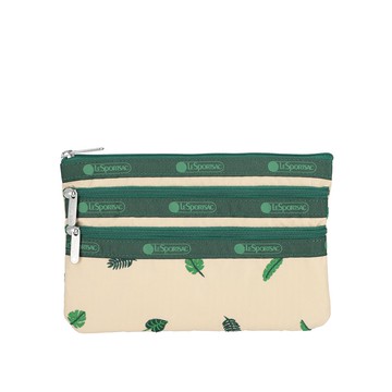 三層拉鍊化妝包