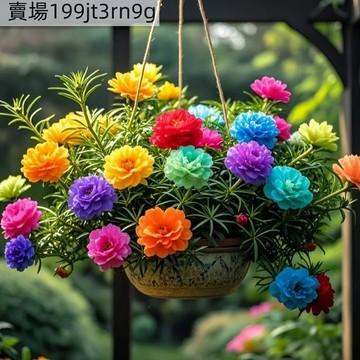 【新品太陽花種子】現貨（1500粒）重瓣五彩太陽花 撒下就爆盆 四季開花耐旱易活 新手易種  陽台庭院盆栽花海種子