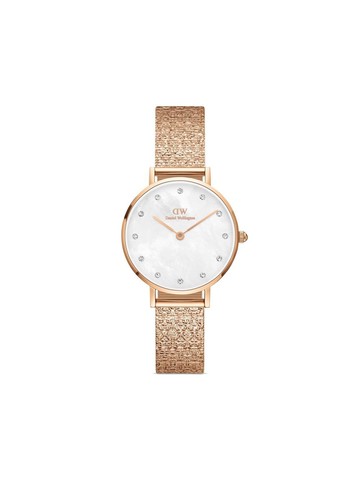 Daniel Wellington - Petite 28 Pressed Studio watch - women - stainless steel/Crystal - One Size - White