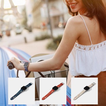 法國巴黎圖案錶帶 | Apple Watch 蘋果錶帶 38/40/41/42/45/49M