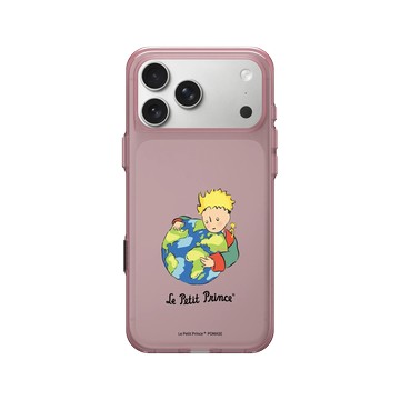 iPhone 17 Pro Max Clear (相機按鈕) 晶醺玫 - Le Petit Prince 小王子 - 小王子與地球