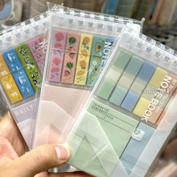🎀臺灣出貨🎀多功能彩色便籤標籤擴張便利ins學生粘性索引貼標籤貼紙標記 便利貼 便條紙 索引貼 可愛便條紙 索引標籤
