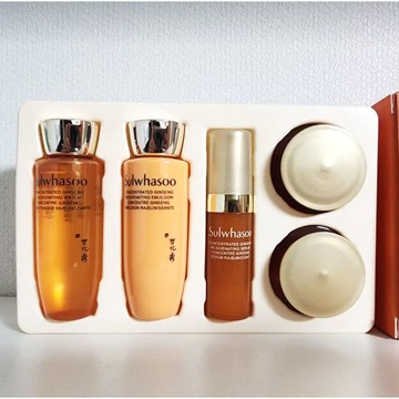 🐾花甲E姊🐾貨在台🐾 Sulwhasoo 雪花秀 滋陰蔘基礎護膚中樣組 化妝水 乳液 回彈霜 眼霜 精華液 雪花秀旅行組