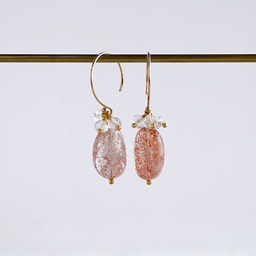 太陽石耳環 [OP803]