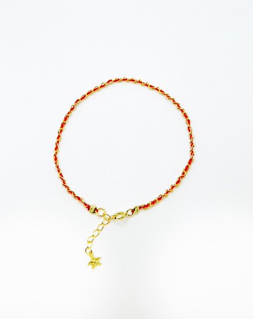 新年開運金錬紅繩手錬