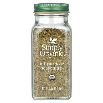 Simply Organic, 通用調味料，2.08盎司（59克）