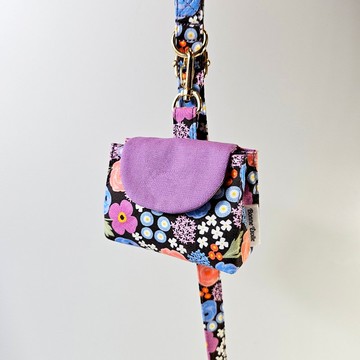 棒棒糖樂園 |帶有圖案的織物狗屎袋收納袋