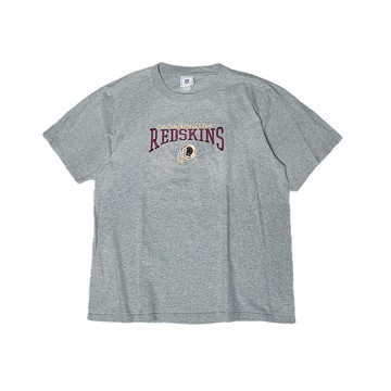 古著NFL美國華盛頓州美式足球隊電繡圖樣灰色T-shirt