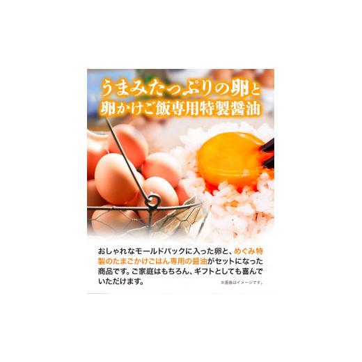 ふるさと納税 岡山県 浅口市 卵 たまご 夢の卵 赤玉 卵かけご飯セット 20個   12個 醤油 1本《90日以内に出荷予定(土日祝除く)》株式会社めぐみ 岡山県 浅口市…