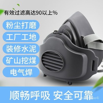 ✨臺灣有貨✨免運✨防塵口罩3200麵具防工業粉塵打磨煤礦裝修開槽車間可清洗防護麵罩 SEM1