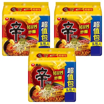 NONGSHIM 農心 辛炒麵 起司風味  15包
