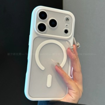 磨砂矽膠膚感 磁吸無線充 防摔殼 適用 蘋果 iPhone 17 16 15 14 13 Pro Max 手機殼 保護套