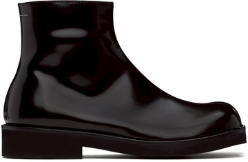 MM6 Maison Margiela 黑色踝靴