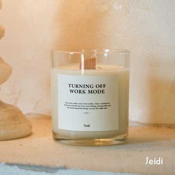 🔜快速出貨【Jeidi接地】G3忘掉工作/洋甘菊花香調｜香氛大豆蠟燭170g