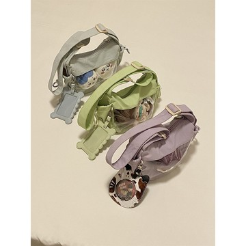 【台灣出貨】痛包 運動斜挎包 10cm娃包 日常外出 百搭包包 學生包包 小食量透明 努努娃包 趴趴娃包