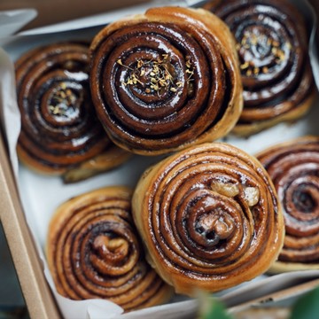 【休習日】6入捲超強雙拼！肉桂捲Ｘ焙茶捲