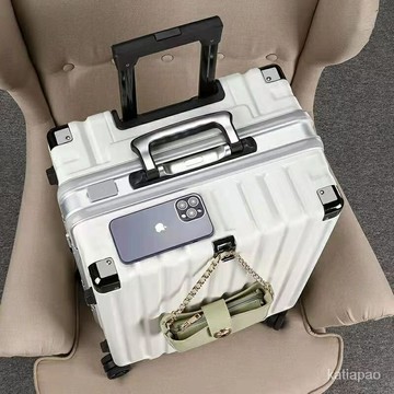 拉桿箱男女大容量密碼箱靜音輪耐用鋁框行李箱超大旅行箱26寸