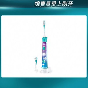 【PHILIPS 飛利浦】官方直營 Sonicare 新一代兒童音波震動牙刷/電動牙刷HX6322/04