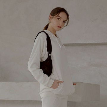 高彈力速乾連帽長Tee｜男女共版 #P40020