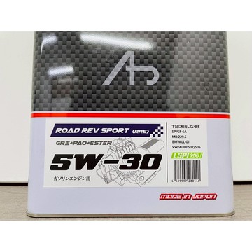 [autoxbot]日本 J&A RACING OIL 5W30 (RRS) 全合成機油 - 4L裝 毛毛俱樂部