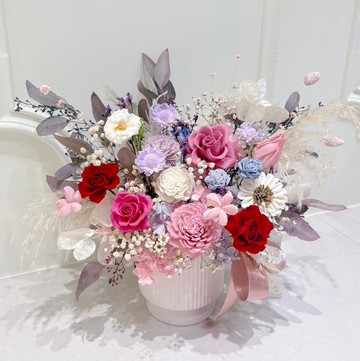 永生花花盆/開幕盆/賀禮/入宅/開店/生日/禮物