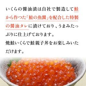 ふるさと納税 9-071 佐藤水産の新巻鮭半身姿切身(2分割)といくら醤油漬 北海道石狩市