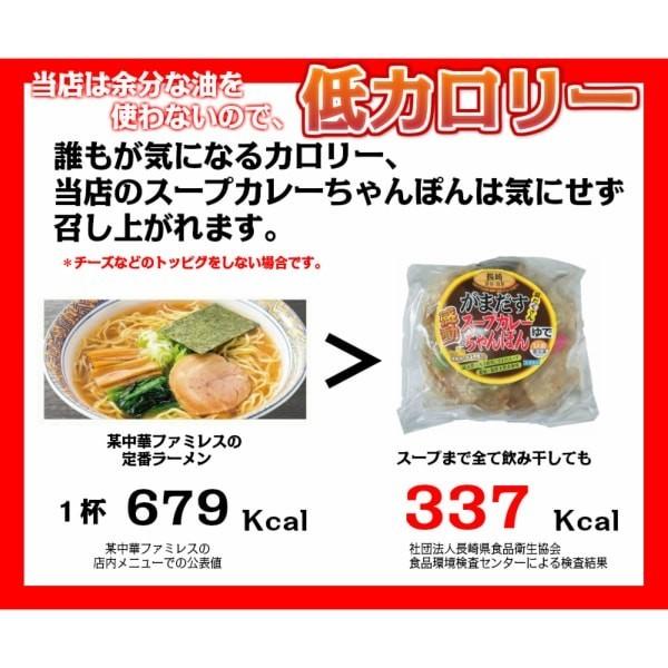 カレー ちゃんぽん （具材入） ８食 長崎ちゃんぽん 進化形 九州野菜使用 温めるだけの 簡単調理