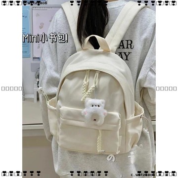 超實惠 七 書包 雙肩包 後背包 小書包女學生百搭大學生雙肩包ins韓國高中生寶藏迷你背包媽咪包