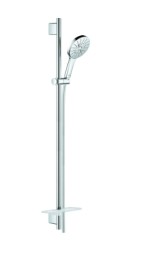 【麗室衛浴】德國GROHE 26548000系列 昇降桿帶花灑及皂盤