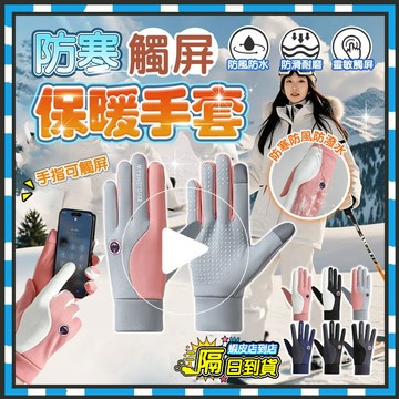 台灣現貨 時尚運動保暖手套 觸控保暖手套 防寒機車手套 觸屏手套 防風手套 防水手套 冬天手套防滑手套 開車手套騎車手套