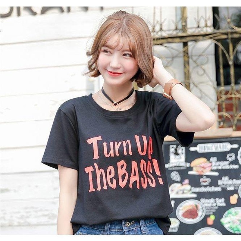 Tシャツ レディース 半袖 クルーネック ロゴ おしゃれ かわいい