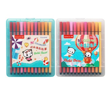 Penrote 筆樂 PG0178 36色細桿水洗彩色筆 (盒裝)【APP滿額下單10%點數(單一帳號最高5000點)】1/31止