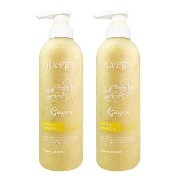 【2入組】KAFEN 卡氛生薑韌髮頭皮洗髮精500ml