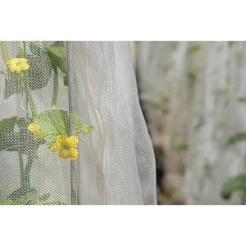 Miuezuth 4枚入り 植物防虫ネット 保護カバー 野菜網 野菜栽培 園芸用ネット 虫鳥除け網 防風 防虫 鳥対策 通気性 菜園プランター用