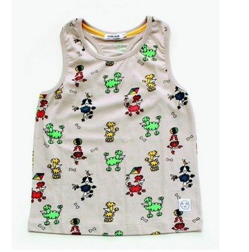 2015 春夏 indikidual 滿版貴冰狗無袖背心