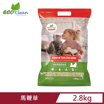 ECO 天然草本輕質型豆腐貓砂2.8kg-馬鞭草