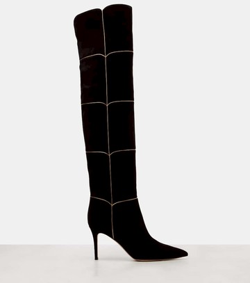 Gianvito Rossi Cuissard 85 suede knee-high boots
