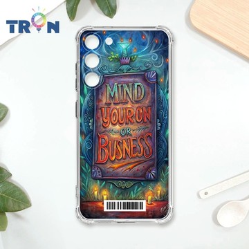 TRON 三星 S23 PLUS 少管閒事 四角防摔載具殼 軟殼 手機殼