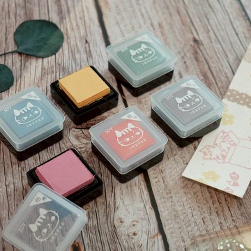 油性小印台 (可布用)-6色。JH-26。