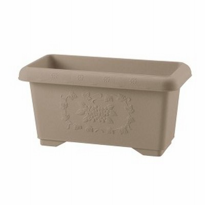 深型 植木鉢/プランター 〔45型 ブラウン 3個セット〕 約幅45.5cm 日本製 リッチェル ハナール 〔ガーデニング用品 園芸用品〕